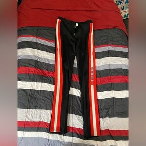 Gucci Track Pants with Side Stripe Detail – Size XS